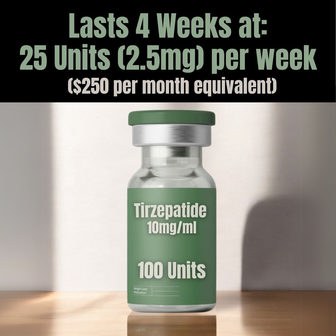 Tirzepatide 10mg/ml -100 units