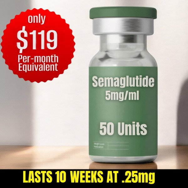 50 Units Semaglutide $249 (10 Weeks)